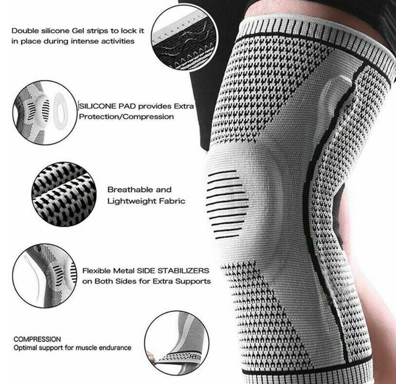 Silicone Knee Compression Sleeve